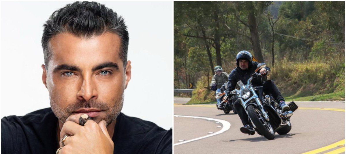 Viúva de JP Mantovani pede “paz e silêncio” após morte do modelo em acidente de moto - Imagem do artigo