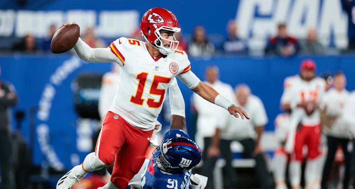 Chiefs superam Giants por 22 a 9 e conquistam primeira vitória na temporada da NFL - Imagem do artigo