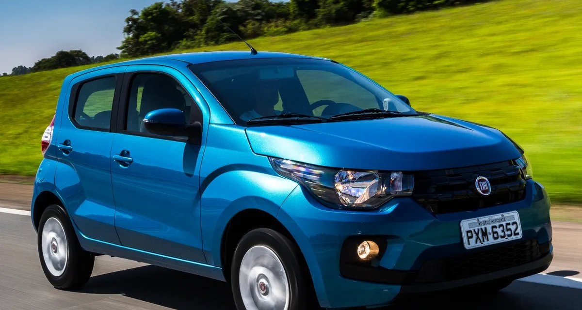 Cinco versões do Fiat Mobi que mais conservam valor entre os seminovos - Imagem do artigo