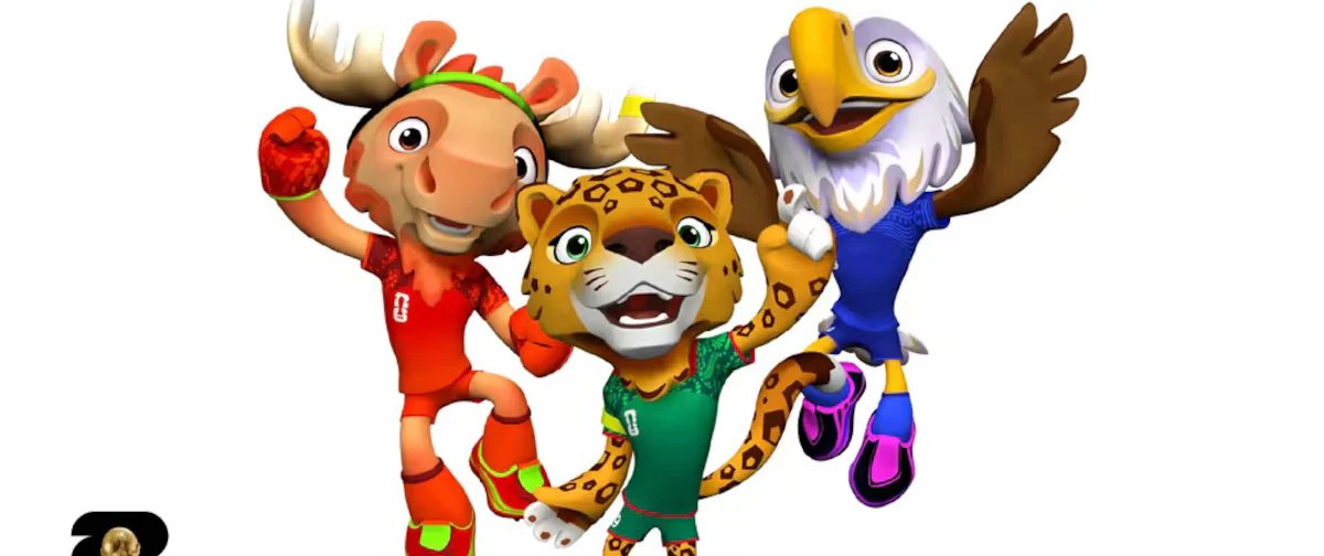 Fifa apresenta trio de mascotes para a Copa do Mundo de 2026 - Imagem do artigo