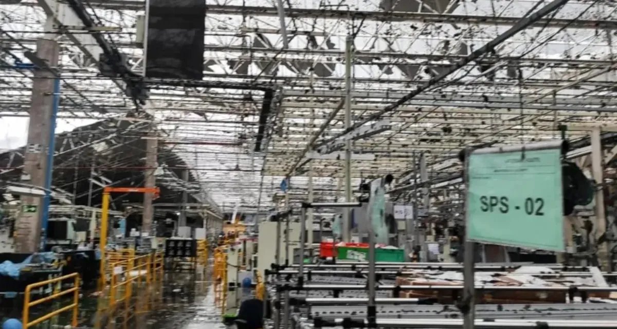 Toyota interrompe produção em todas as fábricas no Brasil após destruição de planta de motores - Imagem do artigo