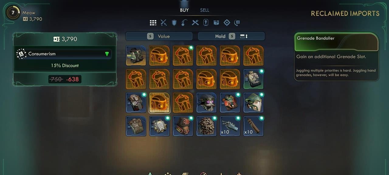 The Outer Worlds 2: como liberar mais espaços para armas, granadas e inaladores - Imagem do artigo original