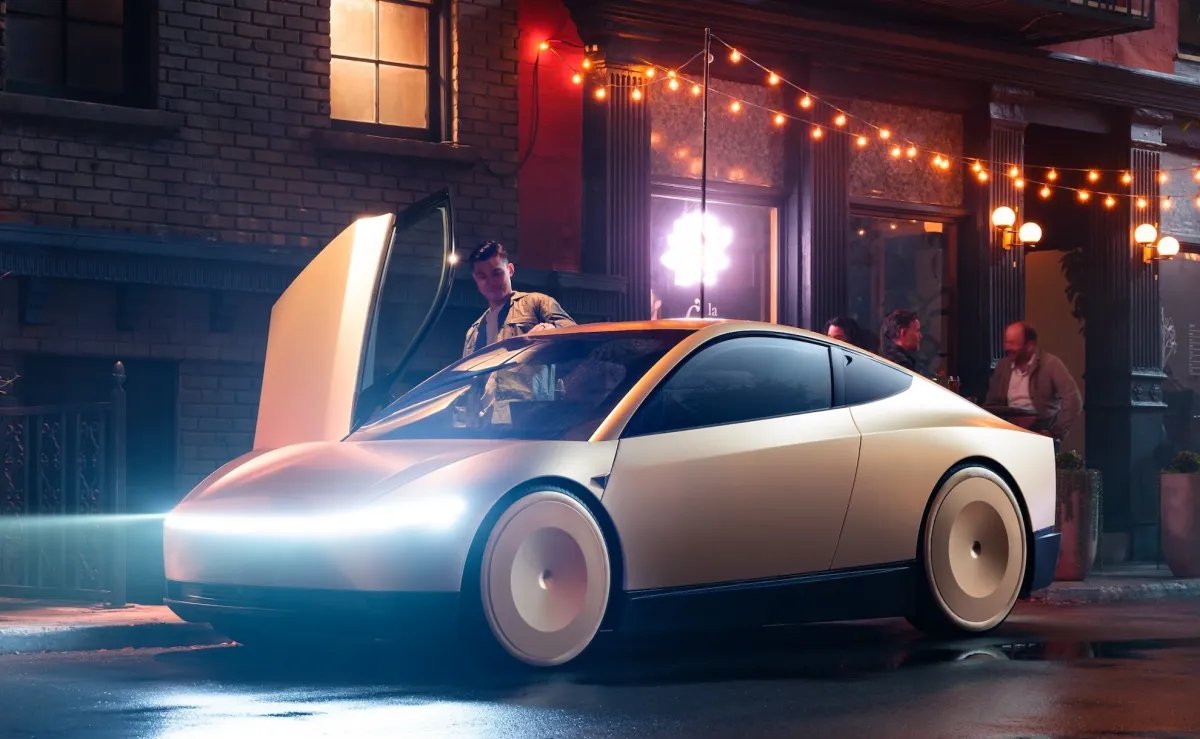 Tesla prevê início da produção do Cybercab para abril, afirma Elon Musk - Imagem do artigo