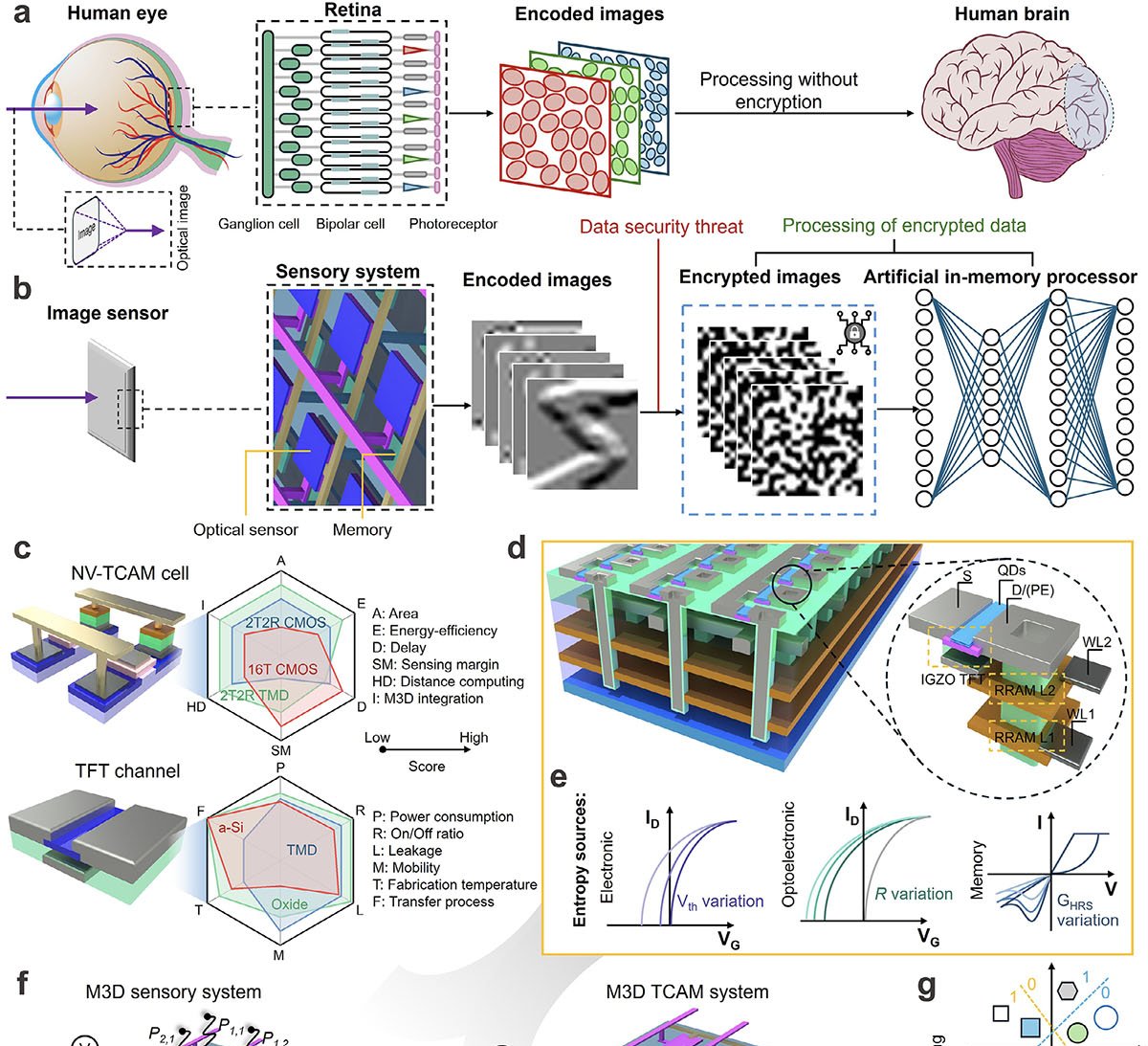 Chip 3D criptografa imagens instantaneamente ao registrá-las - Imagem do artigo