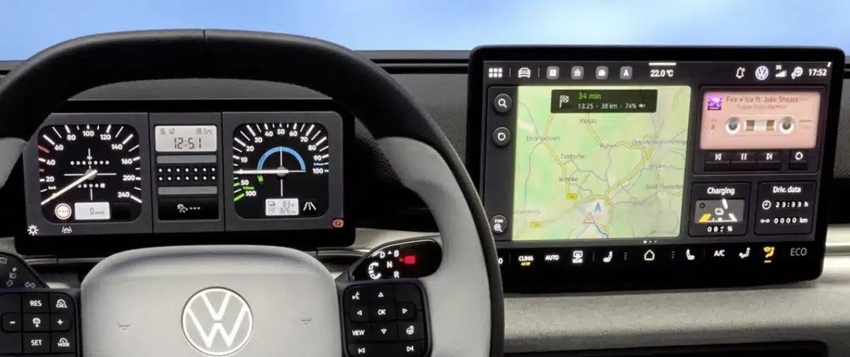 Volkswagen retoma botões físicos no painel de novo veículo elétrico - Imagem do artigo original