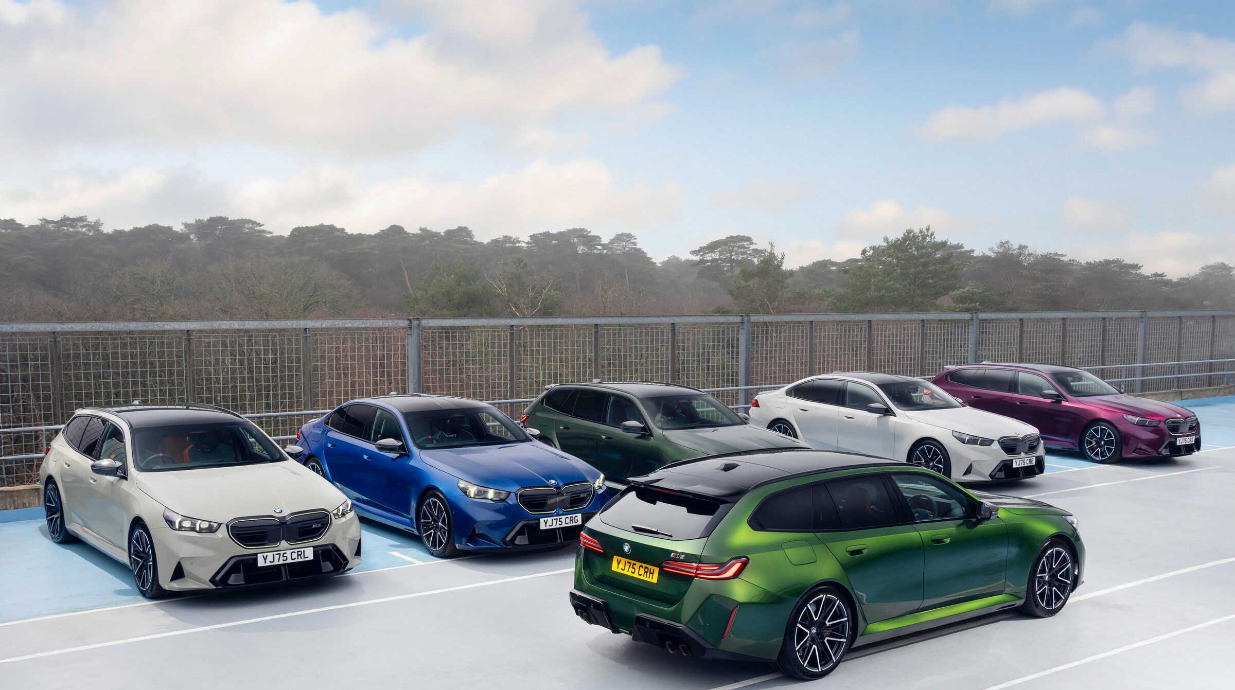 BMW UK incorpora seis novos M5 à frota de imprensa - Imagem do artigo