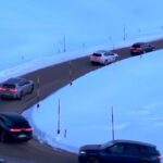 BMW reúne mais de 200 convidados para testar o novo iX3 em estradas nevadas na Itália