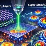 Ângulo de torção em camadas 2D cria texturas magnéticas gigantes