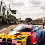 BMW leva réplica de Art Car de Ken Done para comemorar 40 anos do M3 nas 12 Horas de Bathurst