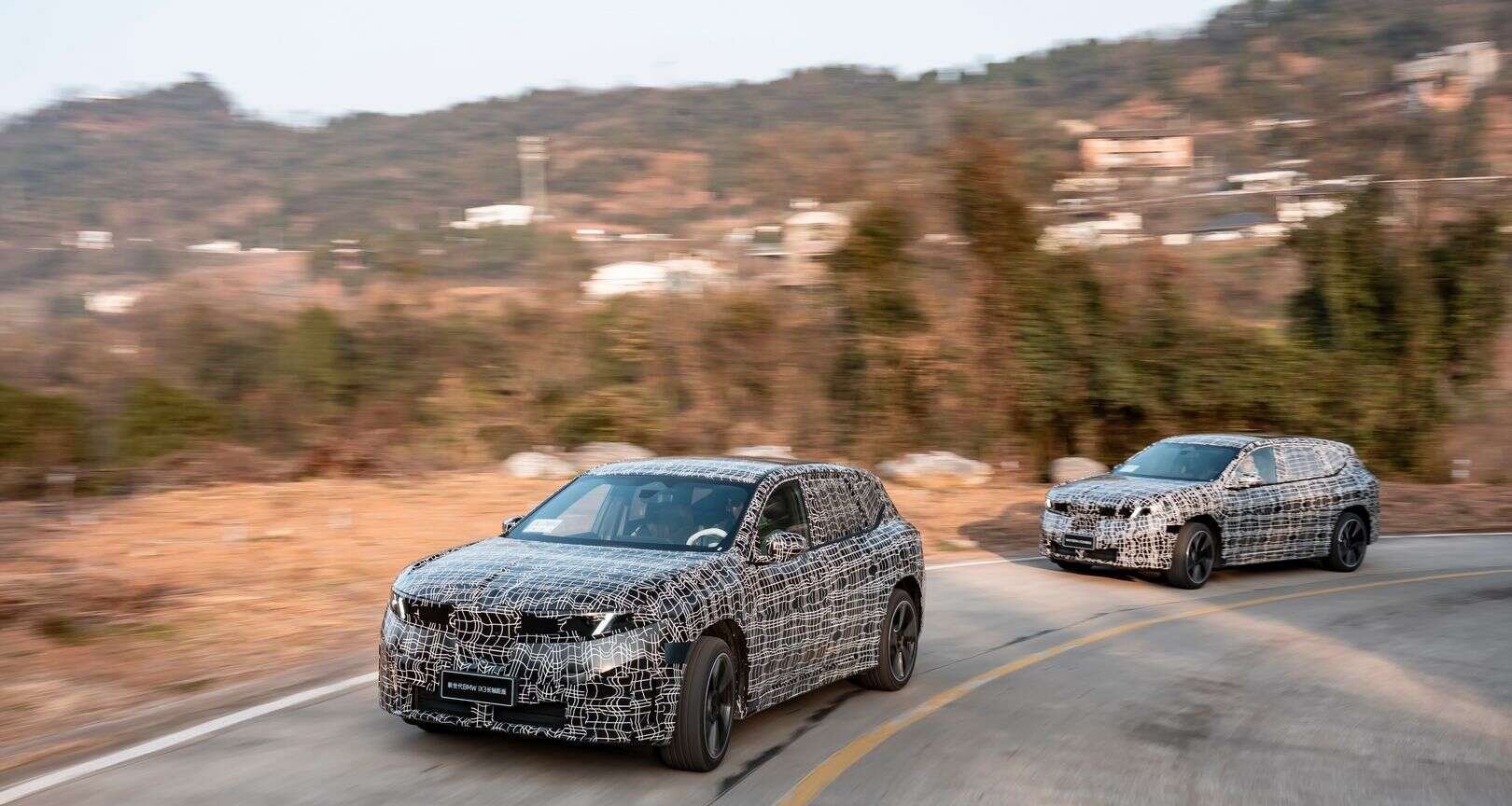BMW revela primeiras imagens do iX3 de entre-eixos longo antes da estreia em Pequim - Imagem do artigo