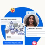 Facebook Marketplace passa a usar Meta AI para responder mensagens de compradores