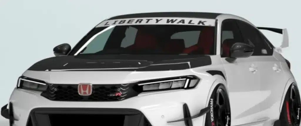 Liberty Walk apresenta kit widebody para o Honda Civic Type R - Imagem do artigo original
