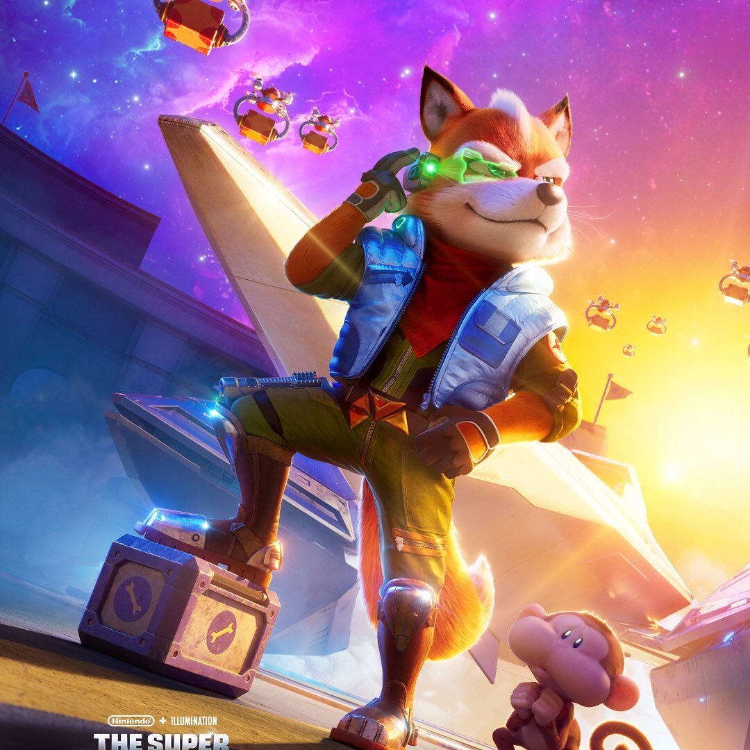 Fox McCloud é confirmado no filme Super Mario Galaxy, marcando retorno após quase uma década longe dos games - Imagem do artigo original