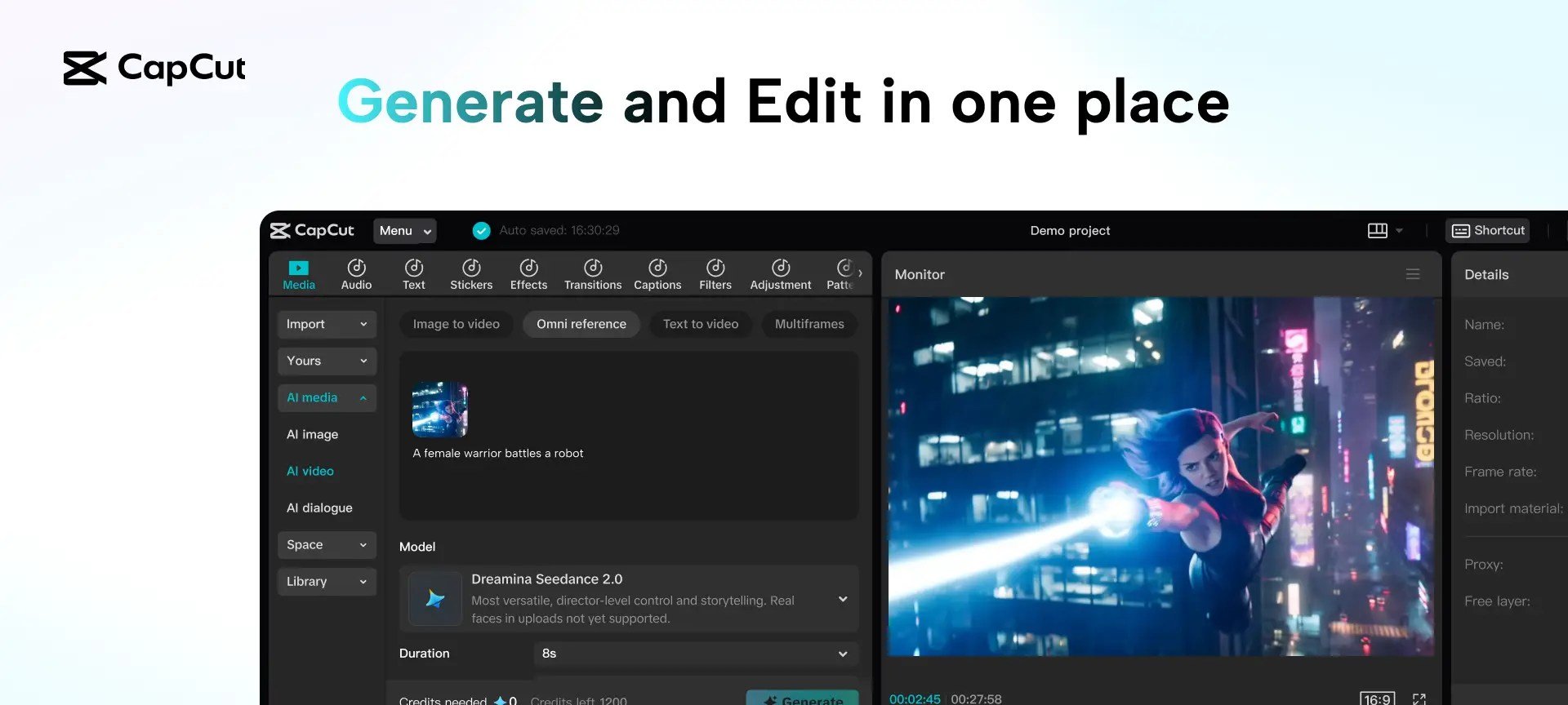 ByteDance libera modelo Dreamina Seedance 2.0 no CapCut e inicia distribuição gradual - Imagem do artigo original