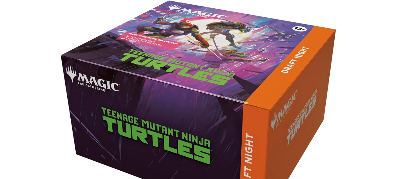 Box com 273 cartas de Magic: The Gathering – Tartarugas Ninja sai 31% mais barato na promoção de primavera da Amazon - Imagem do artigo original