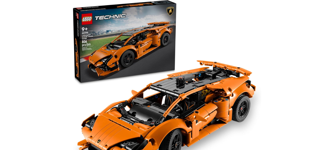 Modelo Lego Technic Lamborghini Huracán tem maior desconto e sai por US$ 35 na Amazon - Imagem do artigo original