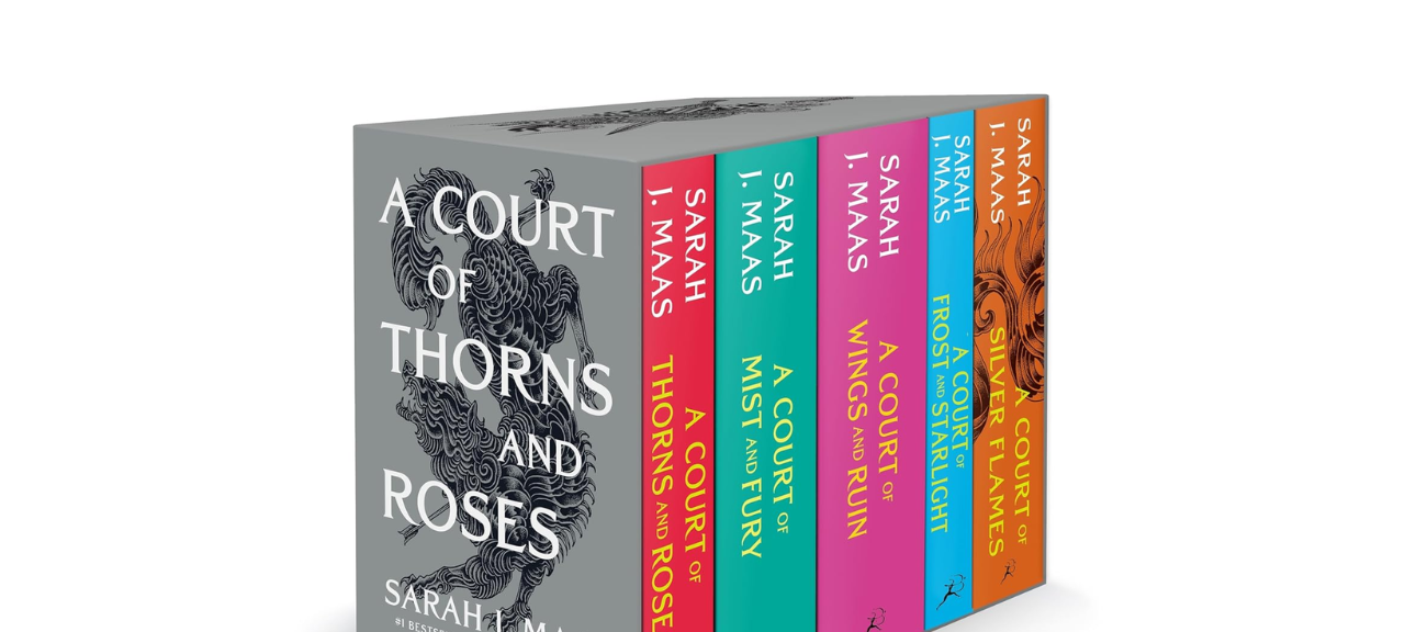 Box “Corte de Espinhos e Rosas” com cinco livros sai por 48% do preço na Amazon - Imagem do artigo original