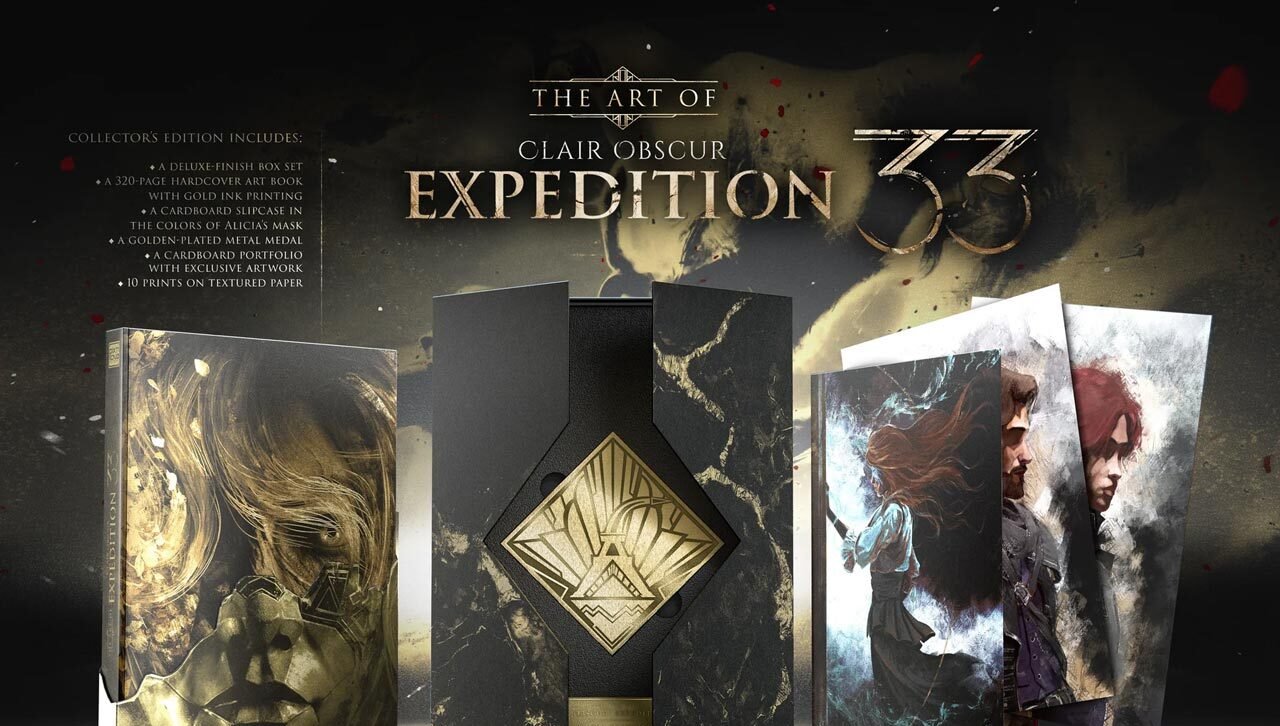 Livro de arte de Clair Obscur: Expedition 33 chega em novembro e ganha edição de colecionador - Imagem do artigo original