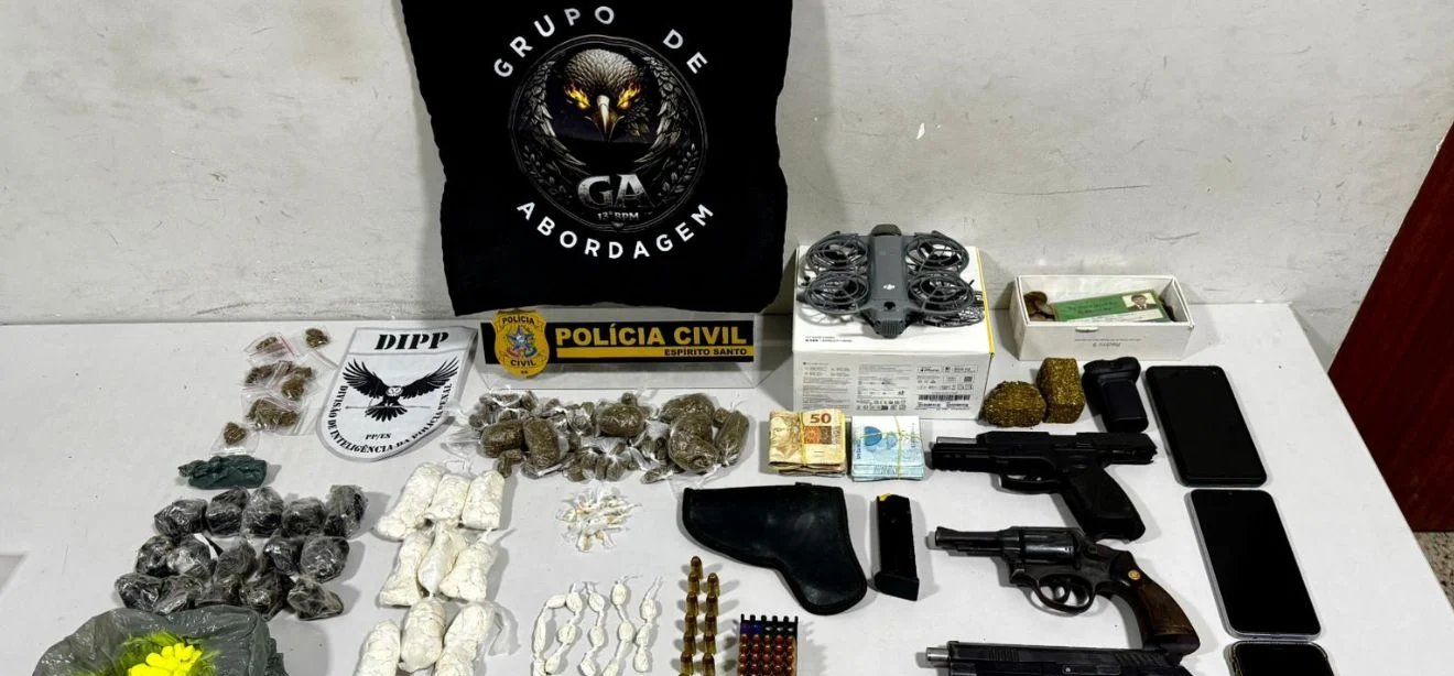 Polícia do ES prende suspeitos de vigiar viaturas com drones e planejar ataques a agentes - Imagem do artigo
