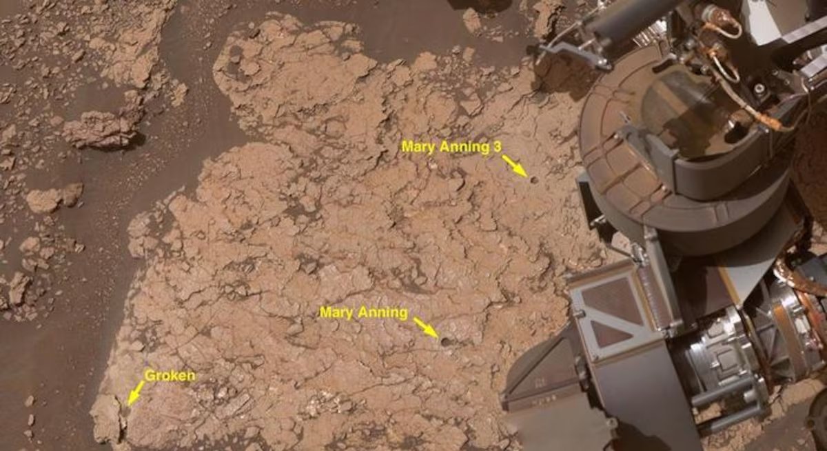 Robô Curiosity identifica mais de 20 moléculas orgânicas preservadas em Marte - Imagem do artigo