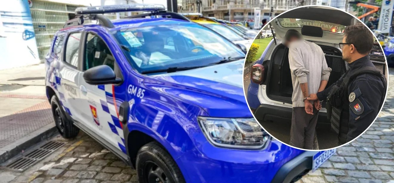 Jovem de 23 anos é preso por perseguir e ameaçar ex-companheira em Vitória - Imagem do artigo