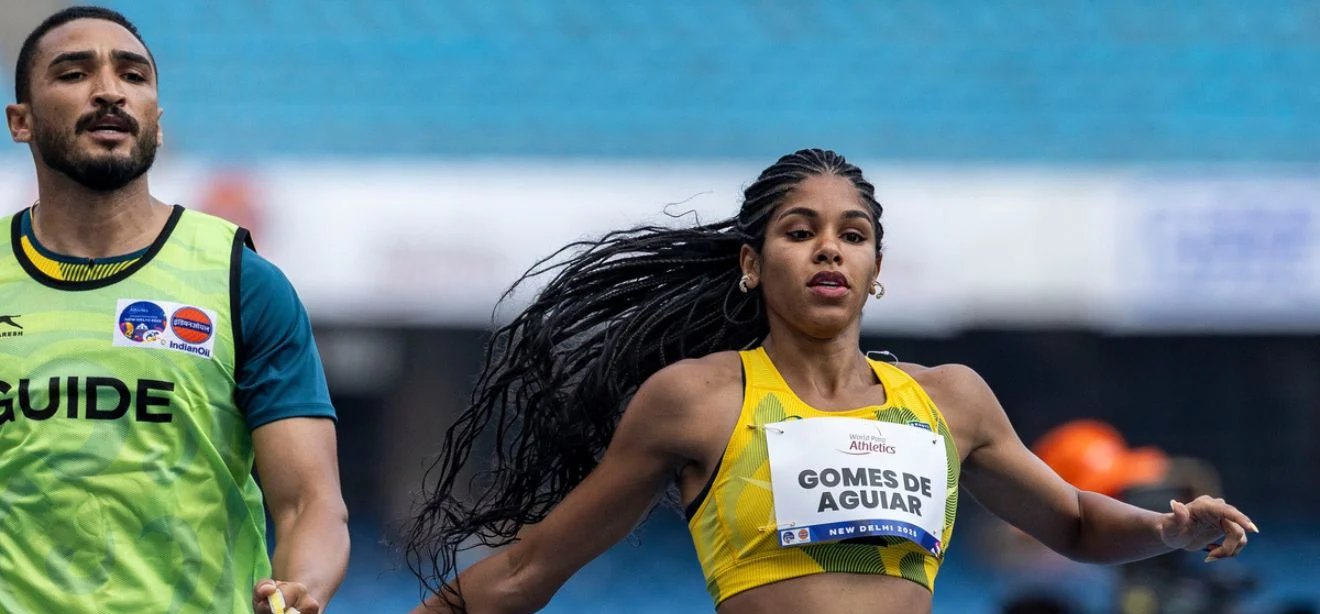 Lorraine Aguiar fatura três medalhas e Brasil domina etapa do GP de atletismo paralímpico no Marrocos - Imagem do artigo
