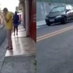 Assaltante é atingido por tiro, se arrasta na rua e implora por perdão em Barueri