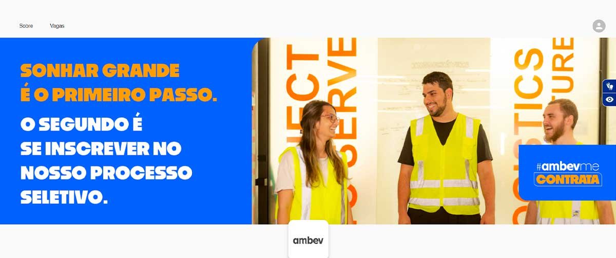 Ambev abre vagas remotas, híbridas e presenciais e detalha passo a passo para candidatura - Imagem do artigo original
