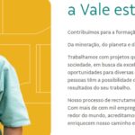 Vale abre vagas e detalha passo a passo para candidatura online