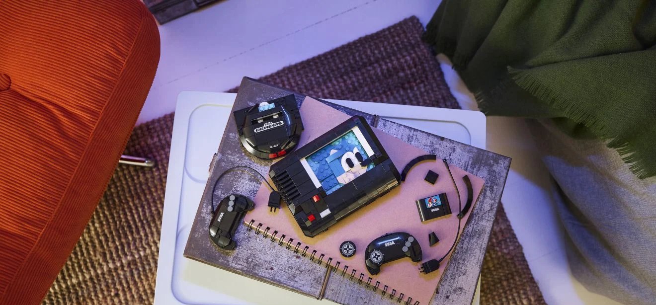 LEGO e SEGA anunciam kit que reproduz o clássico SEGA Genesis em blocos - Imagem do artigo