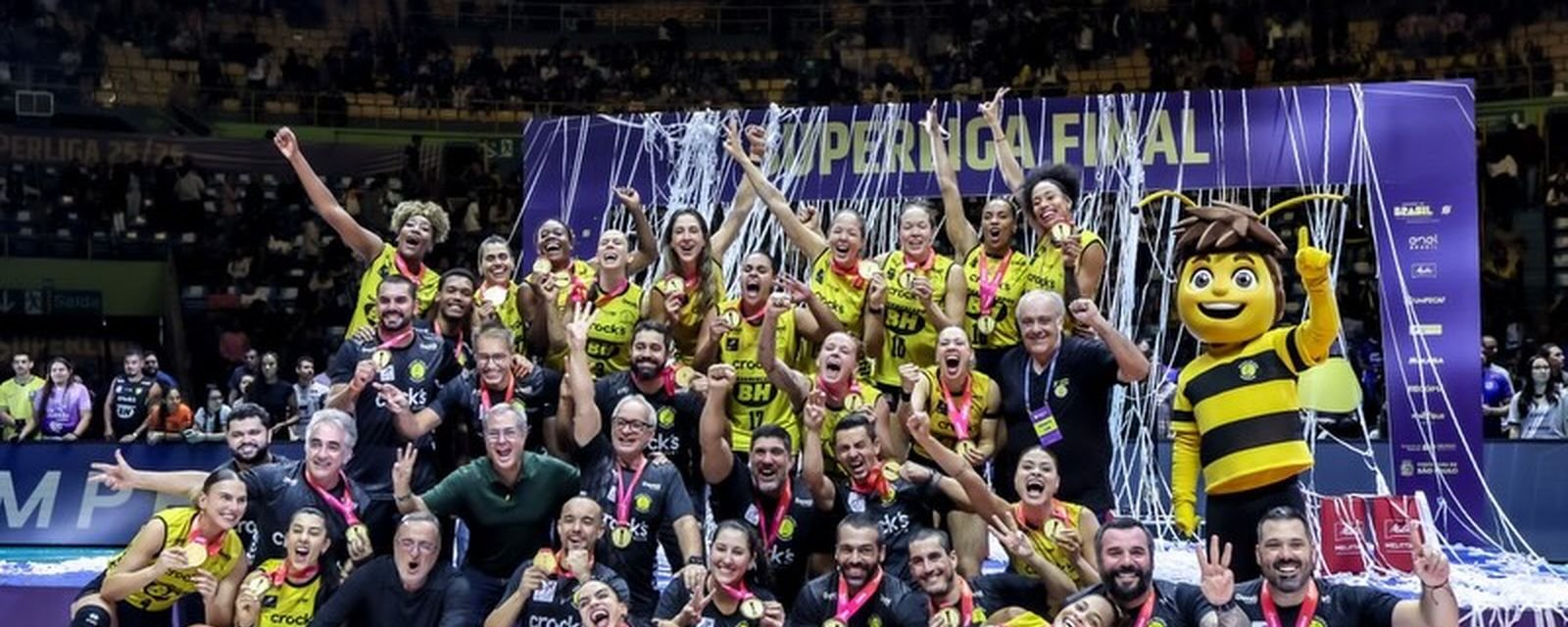 Praia Clube supera Minas por 3 a 0 e conquista a Superliga Feminina 2025/2026 - Imagem do artigo
