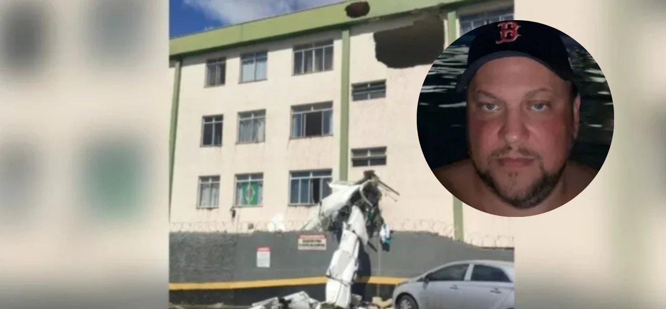 Terceira vítima de queda de avião que atingiu prédio em Belo Horizonte morre no hospital - Imagem do artigo