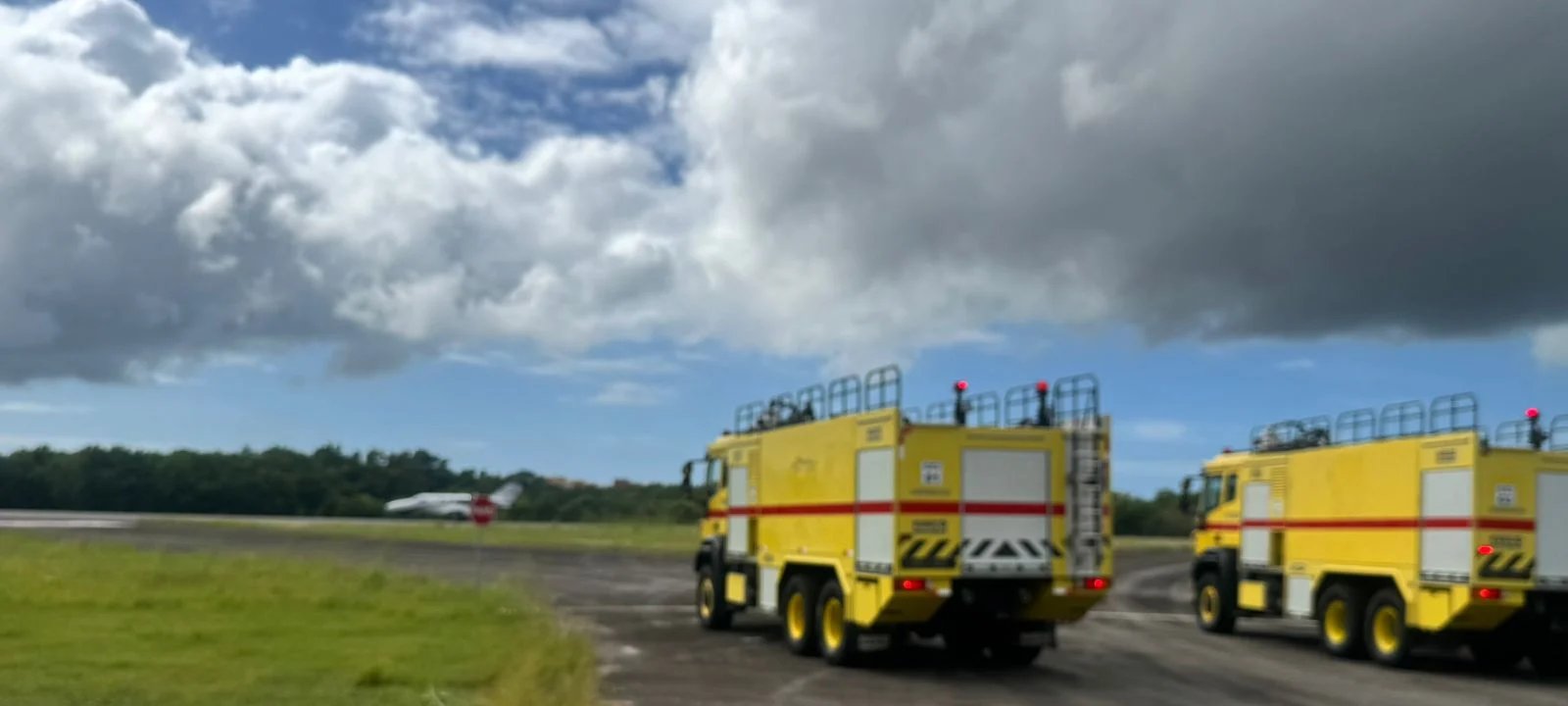 Jato particular pousa em Vitória após alerta de superaquecimento em motor - Imagem do artigo