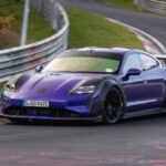 Porsche Taycan Turbo GT com pacote Manthey estabelece volta de 6:55,533 em Nürburgring Porsche Taycan Turbo GT com pacote Manthey estabelece volta de 6:55,533 em Nürburgring