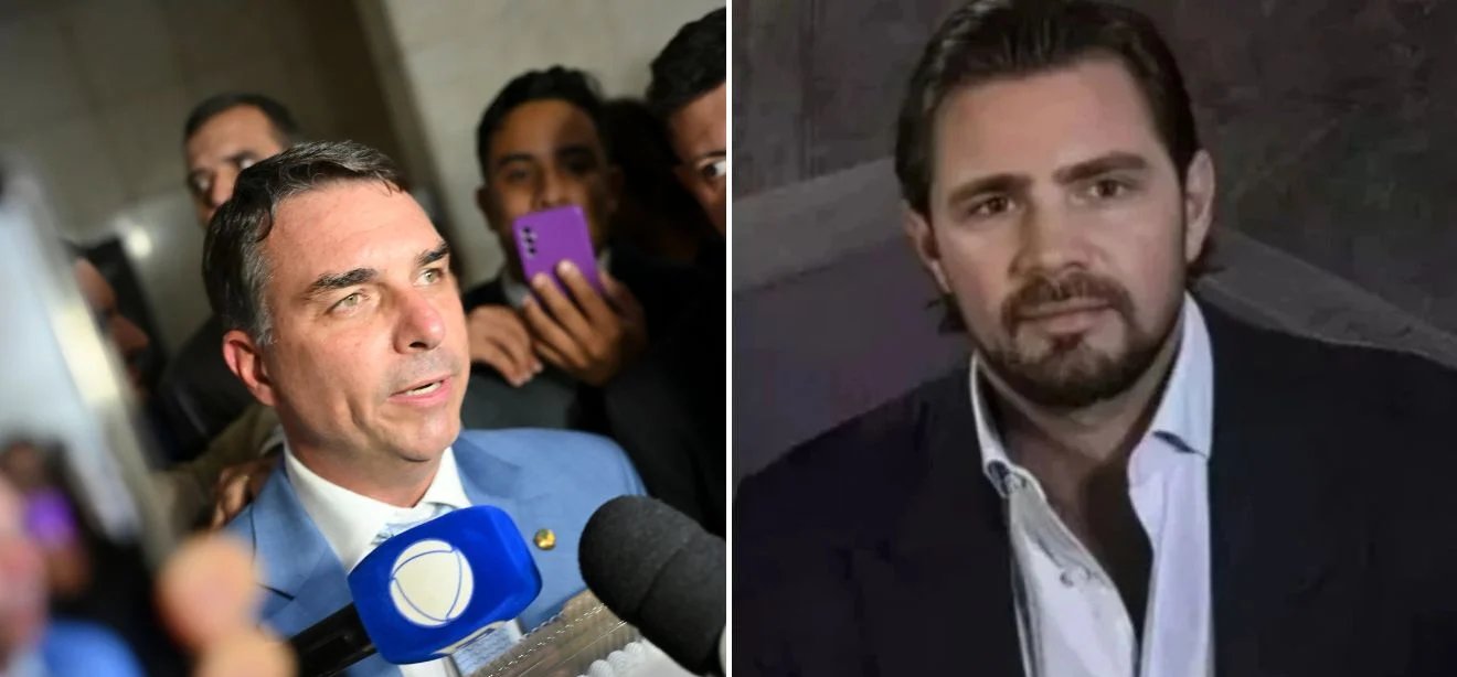 Flávio Bolsonaro confirma visita a Daniel Vorcaro após primeira prisão do banqueiro - Imagem do artigo