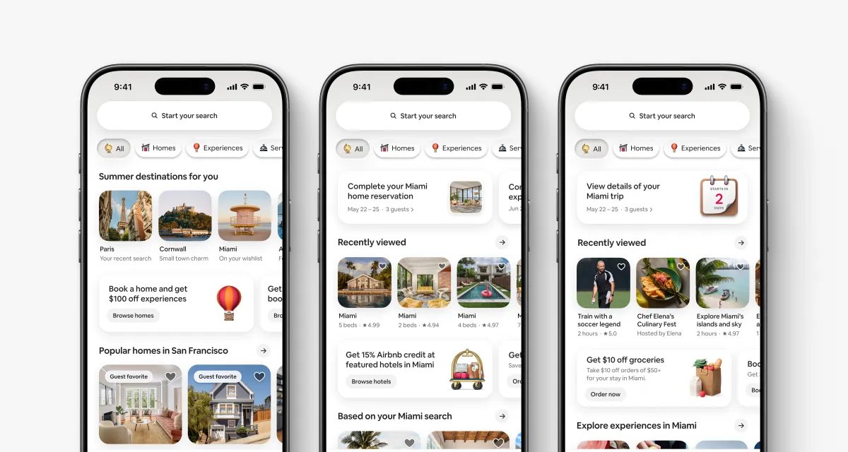 Airbnb passa a oferecer hotéis e amplia uso de IA para cadastro de anfitriões e suporte ao cliente - Imagem do artigo
