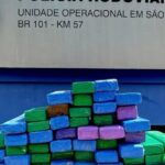 PRF apreende cerca de 100 kg de maconha após perseguição na BR-381 em São Mateus