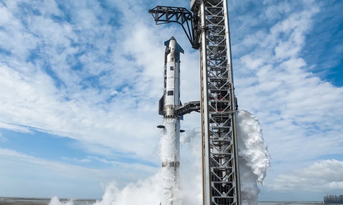 SpaceX adia primeira decolagem do Starship V3 a segundos do lançamento e remarca para sexta-feira - Imagem do artigo