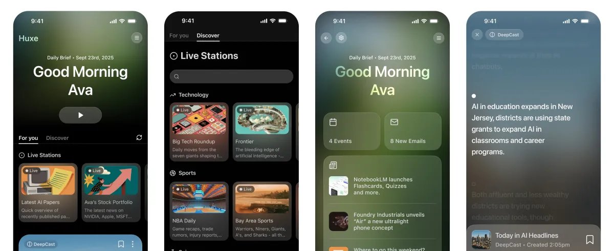 Aplicativo de geração de áudio Huxe encerra atividades após chegada de recurso similar no Spotify - Imagem do artigo