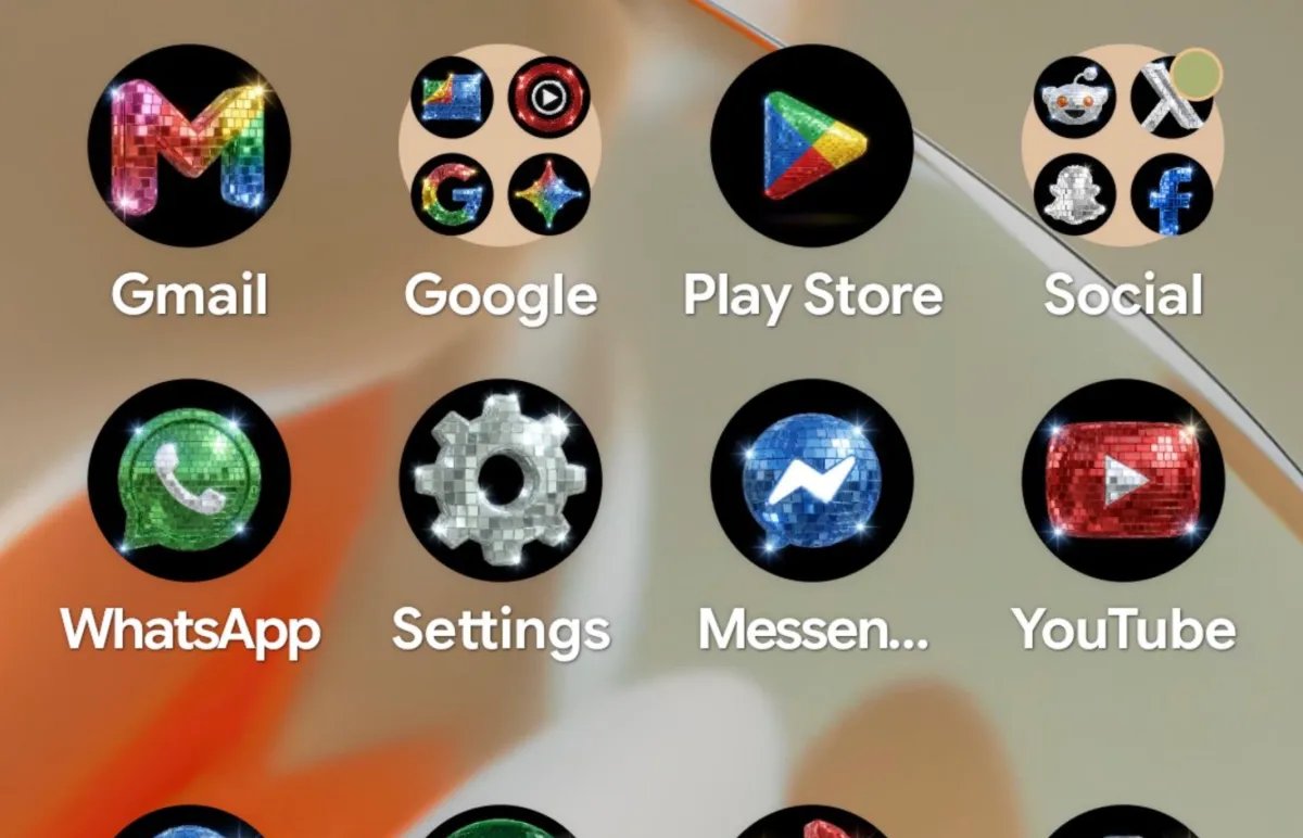 Google lança pacote de ícones em formato de bola de espelho para celulares Pixel - Imagem do artigo