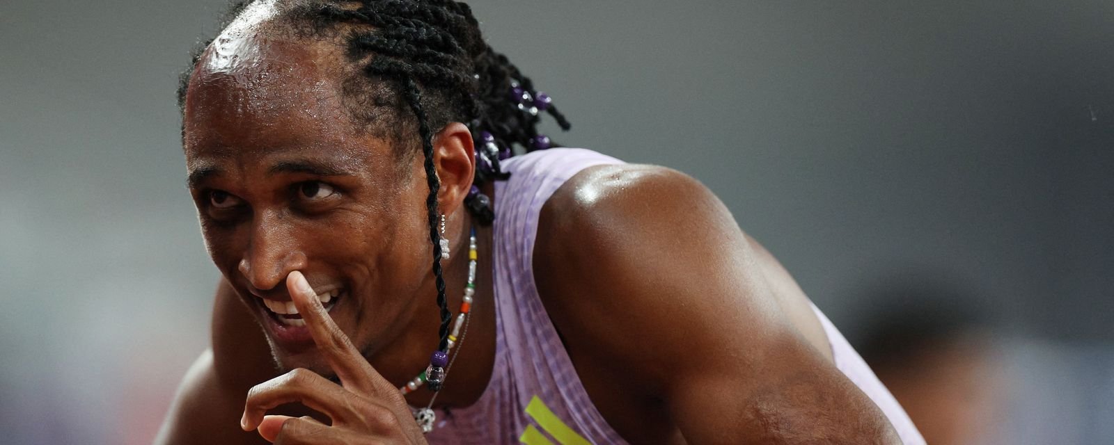 Alison dos Santos garante ouro nos 400 m com barreiras na Diamond League em Xiamen - Imagem do artigo