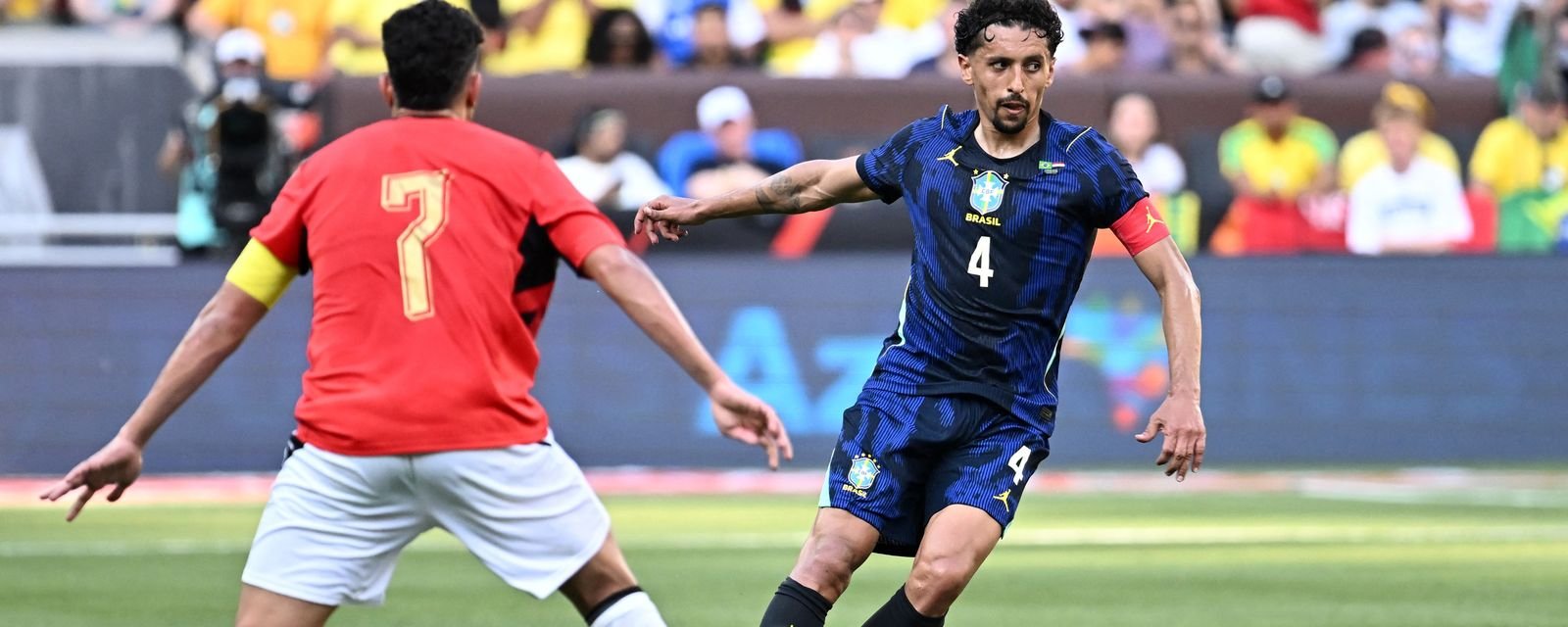 Brasil bate Egito e encerra preparação para a Copa do Mundo - Imagem do artigo