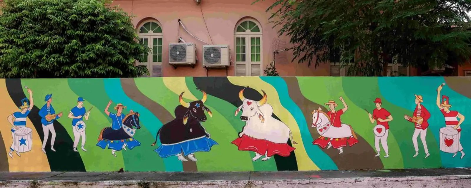 Novos murais reforçam circuito de arte urbana em Parintins - Imagem do artigo