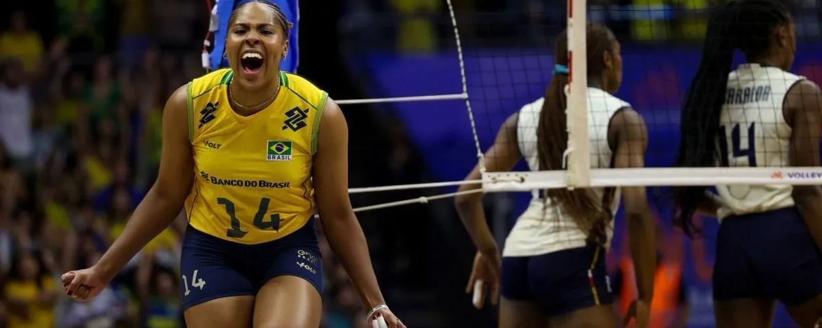 Seleção feminina supera Itália em Brasília e mantém 100% na Liga das Nações - Imagem do artigo