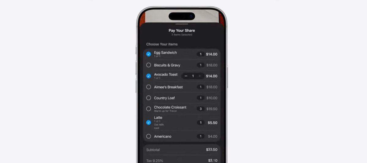 Apple lança ferramenta que divide a conta pelo iPhone usando a câmera e a Siri - Imagem do artigo