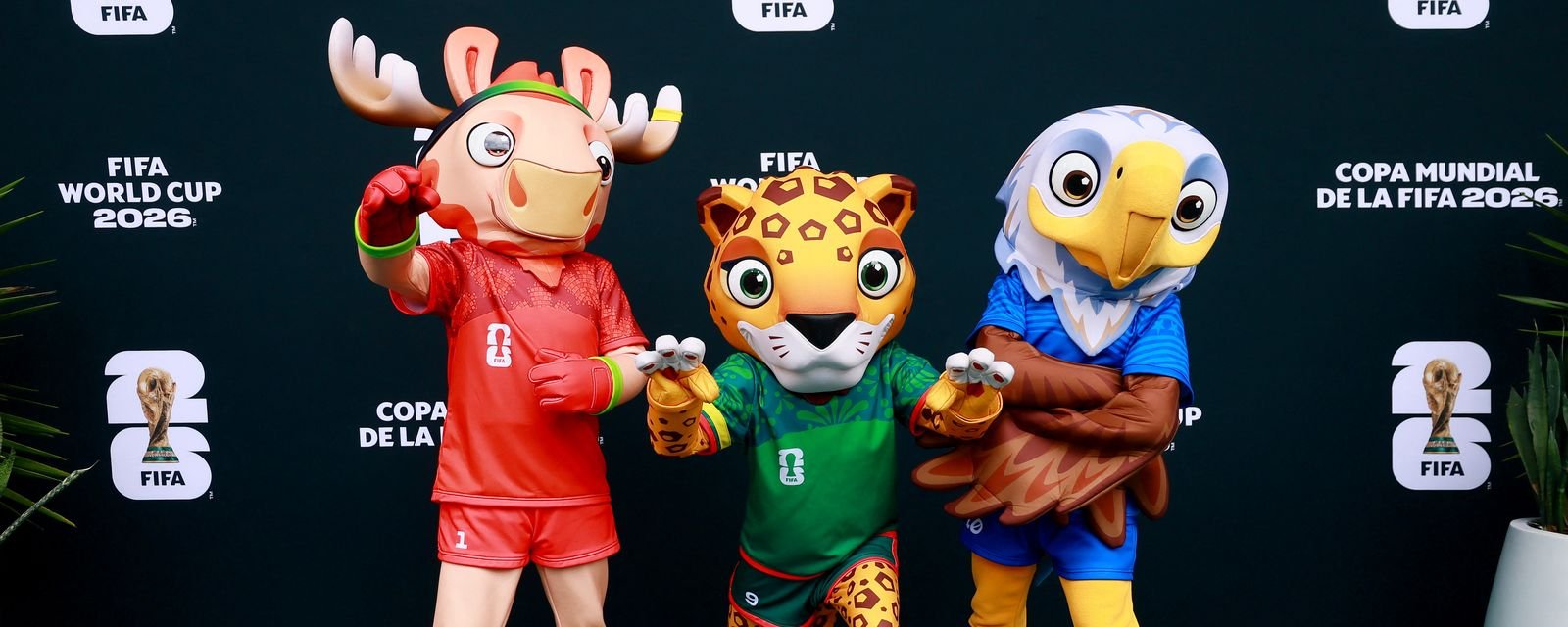Mundial apresenta mascotes Maple, Zayu e Clutch; águia-careca simboliza recuperação de espécie - Imagem do artigo