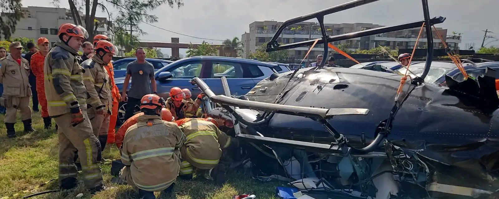 Anac apura se helicóptero que colidiu fazia transporte clandestino - Imagem do artigo