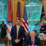 Maioria dos eleitores vê aproximação entre Flávio Bolsonaro e Trump como negativa, aponta Futura