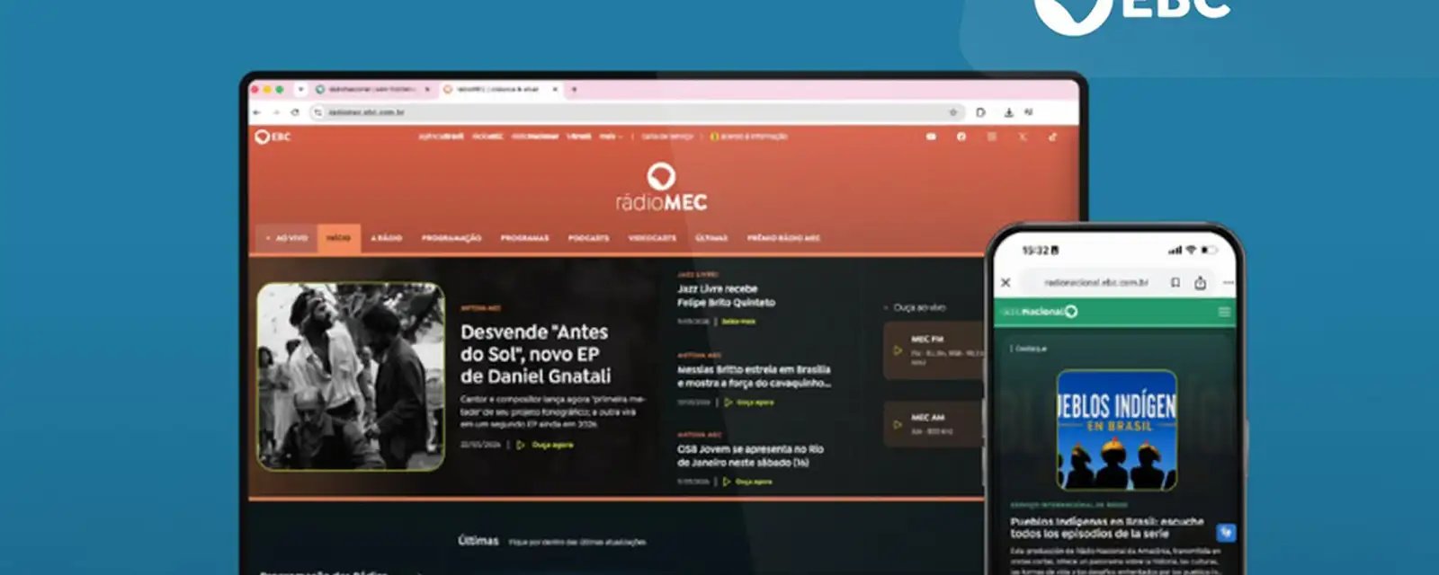 Rádio Nacional e Rádio MEC passam a contar com novos endereços na internet - Imagem do artigo