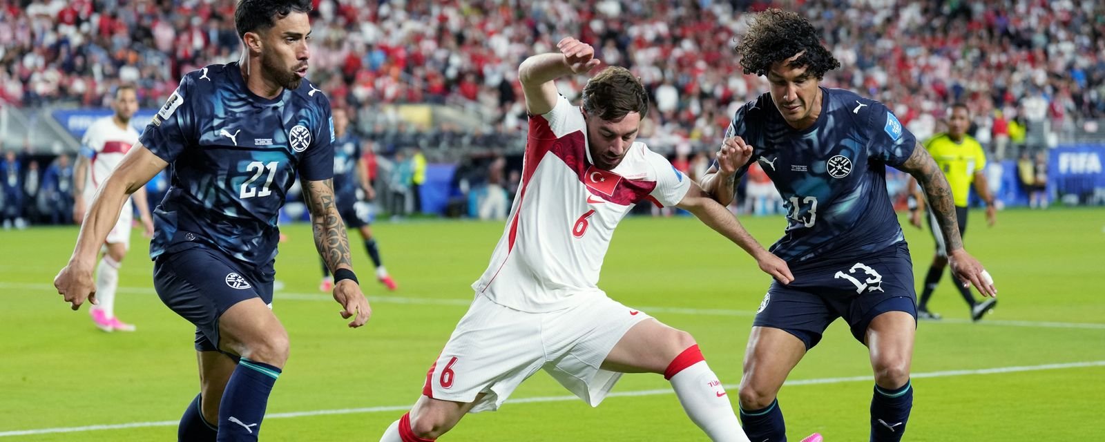 Paraguai marca no primeiro minuto, vence a Turquia e segue com chances no Grupo D - Imagem do artigo